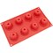 Freshware   Silicone Mold Soap Mold for Bundt Cake Cupcake Muffin Coffe Cake Pudding and Soap Mini 8-Cavity